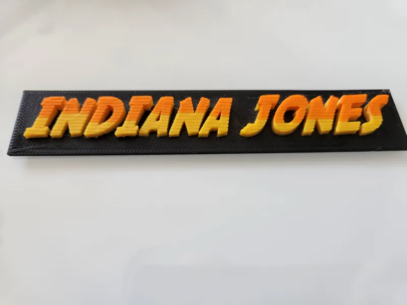 Enseigne Indiana Jones