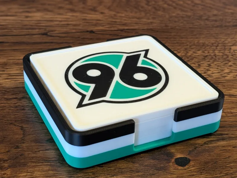 Hannover 96 Bierdeckel Set mit Box