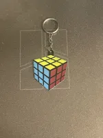 Rubik's Cube Keychain