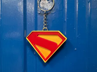 Portachiavi Superman - Nuovo Logo Iconico