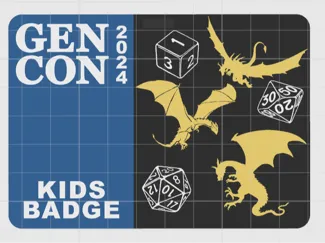 GenCon 2024 Kids Badge