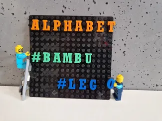 brick alphabet, letters, numbers, block, LEG0
