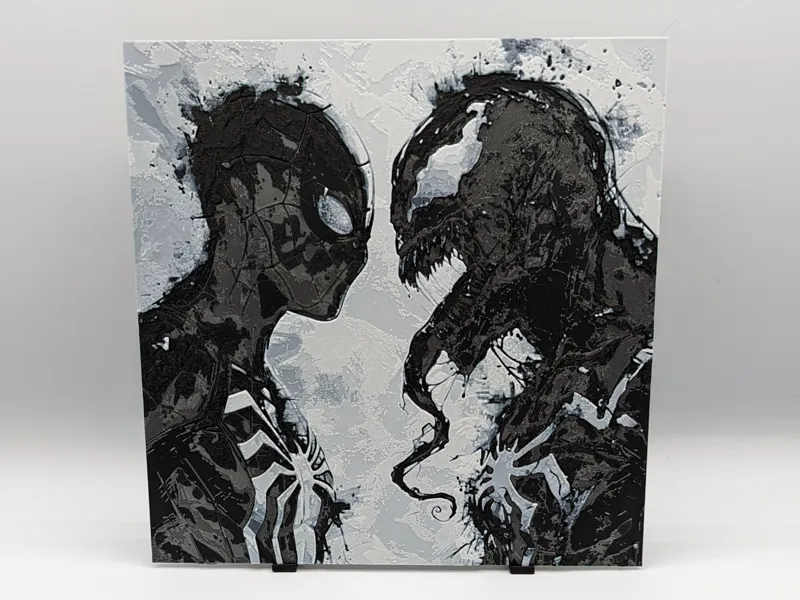 Spider-Man vs Venom Hueforge