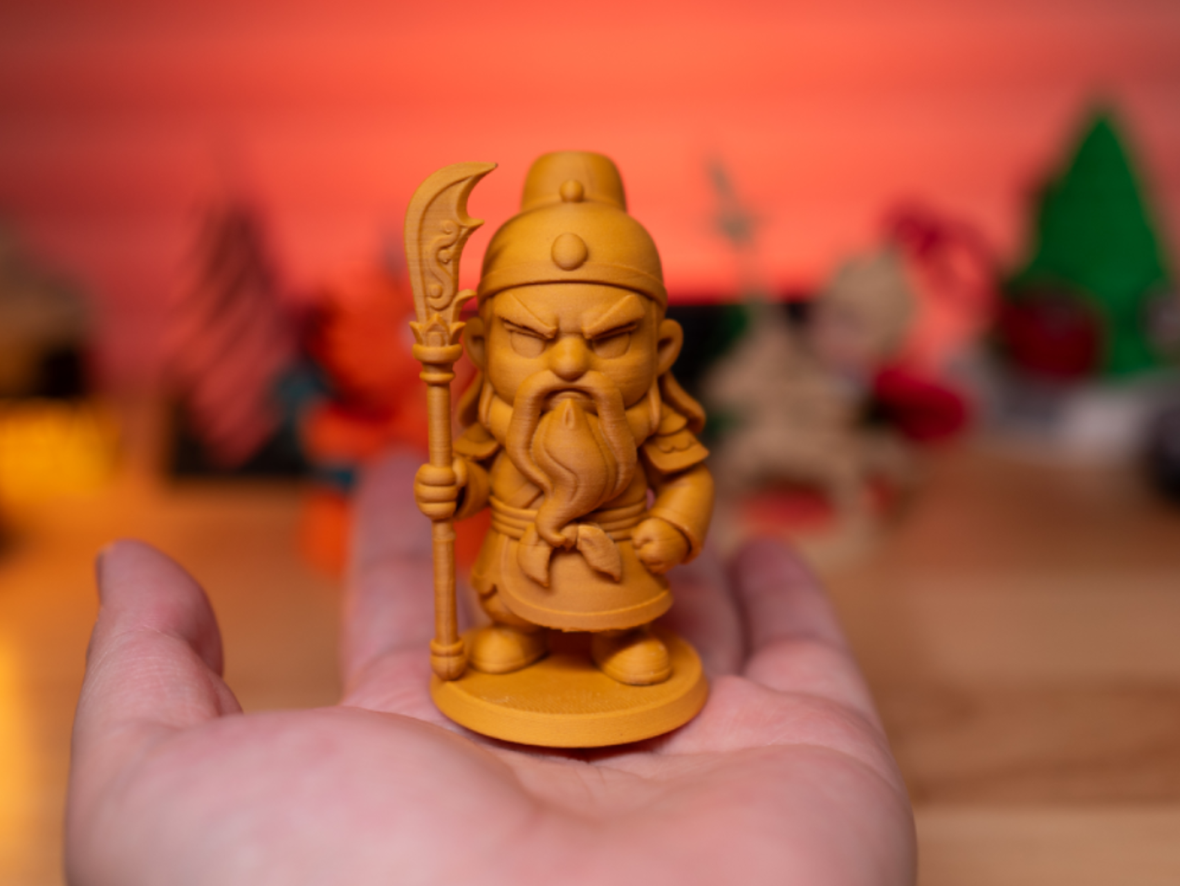 关羽 3d print model download - MakerWorld