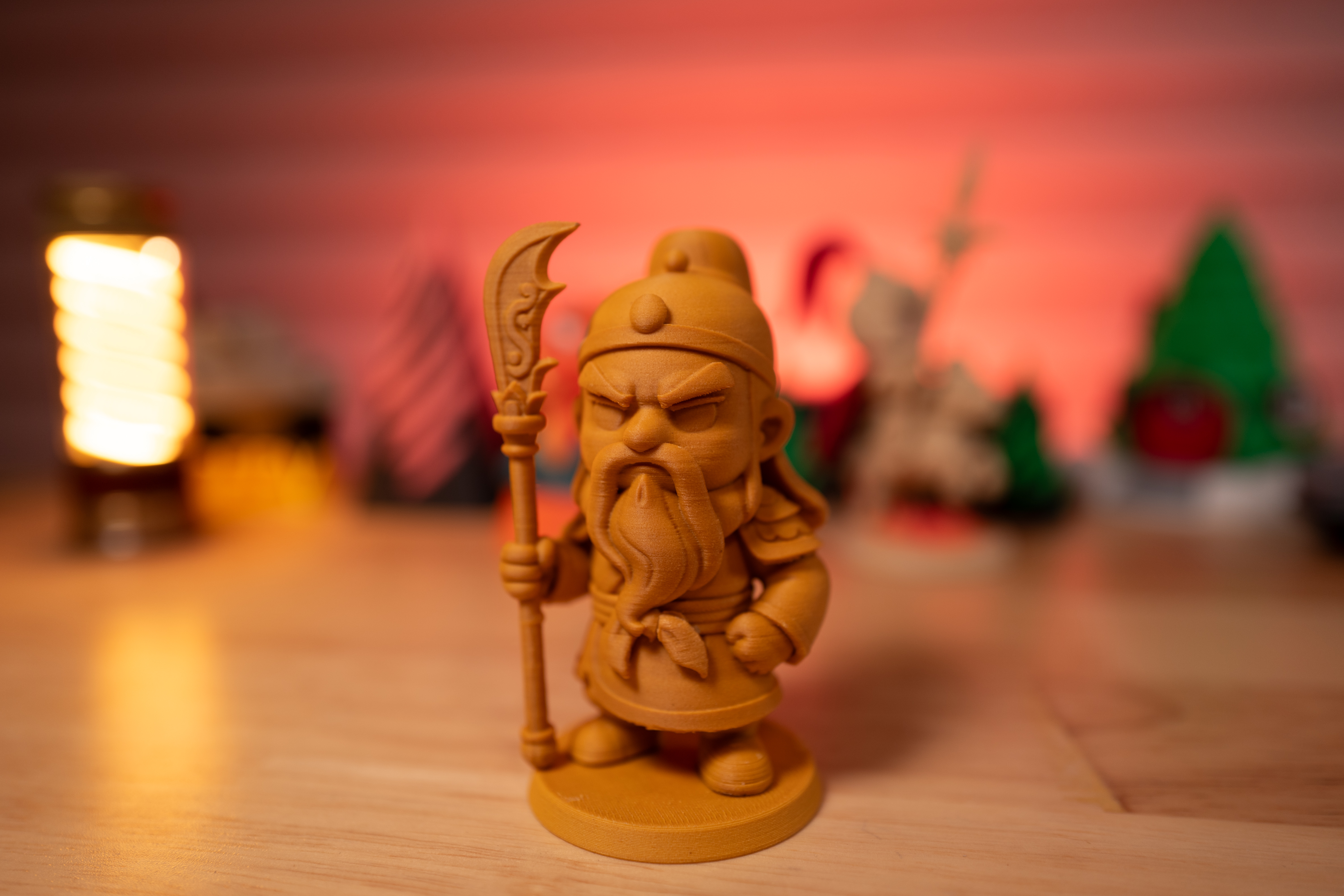 Q版关羽- MakerWorld 3D Model | 3Drop