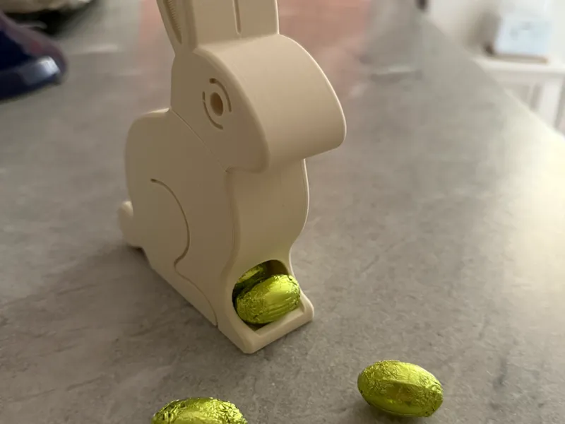 Easter Eggs Dispenser Bunny