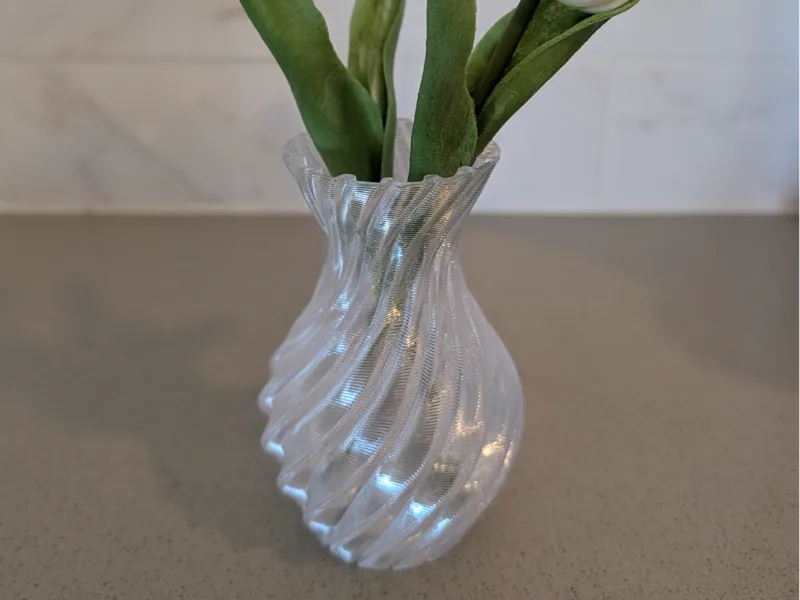 Twisting Pillars Vase