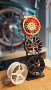 A1 Mini profile BBS rims set with display stand