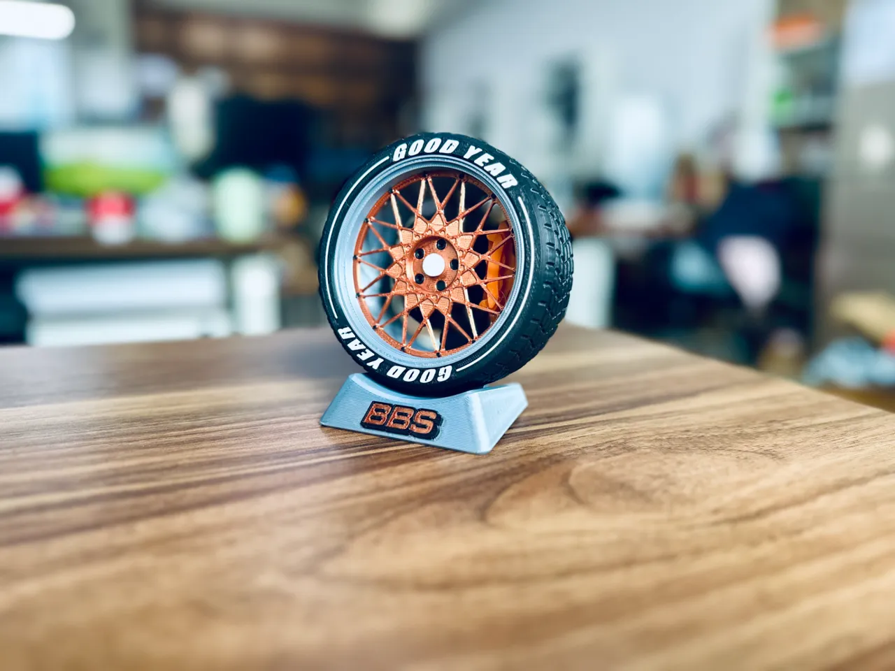 BBS Wheel Desktop Decoration Set view 2