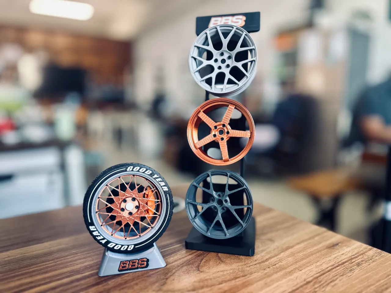 BBS Wheel Desktop Decoration Set view 4