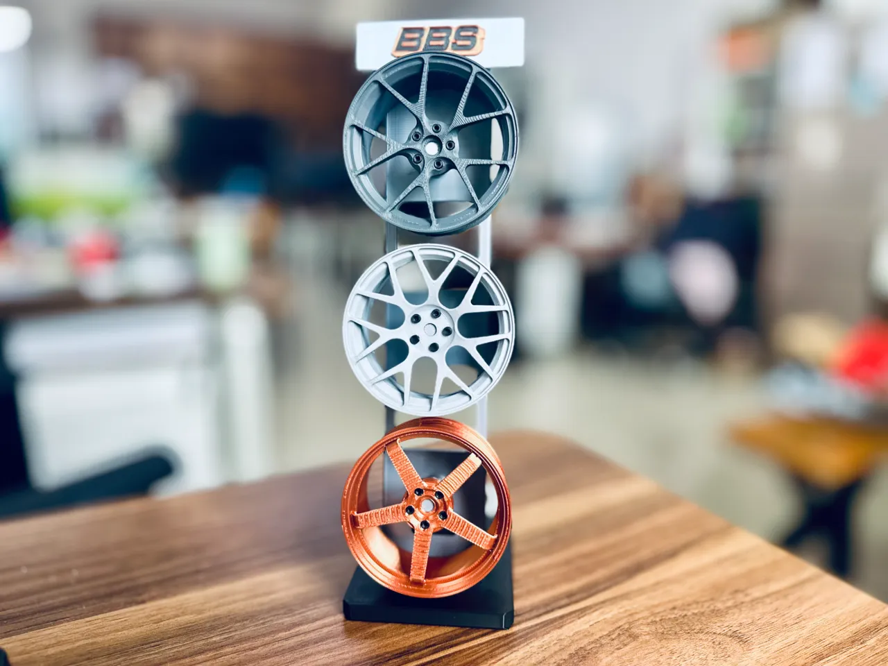 BBS Wheel Desktop Decoration Set view 3