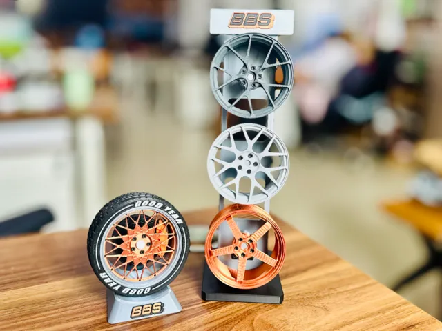 BBS Wheel Desktop Decoration Set