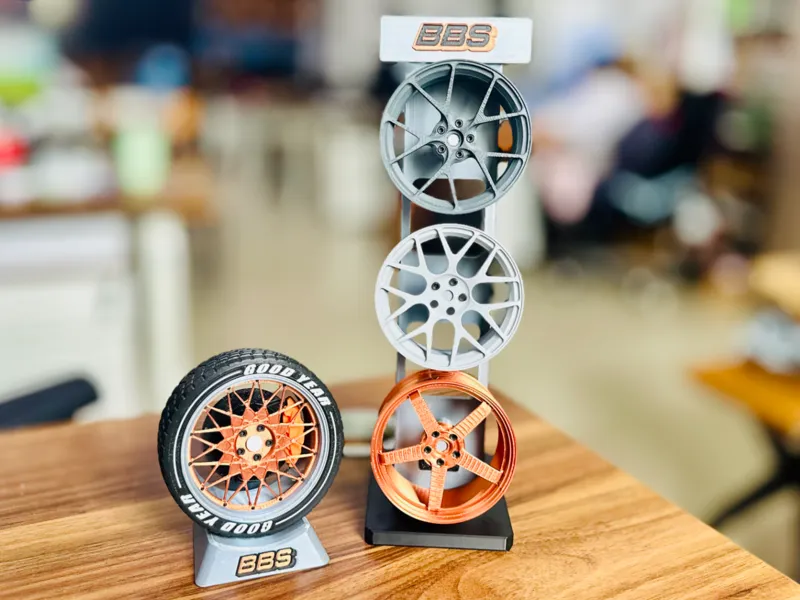 BBS Wheel Desktop Decoration Set