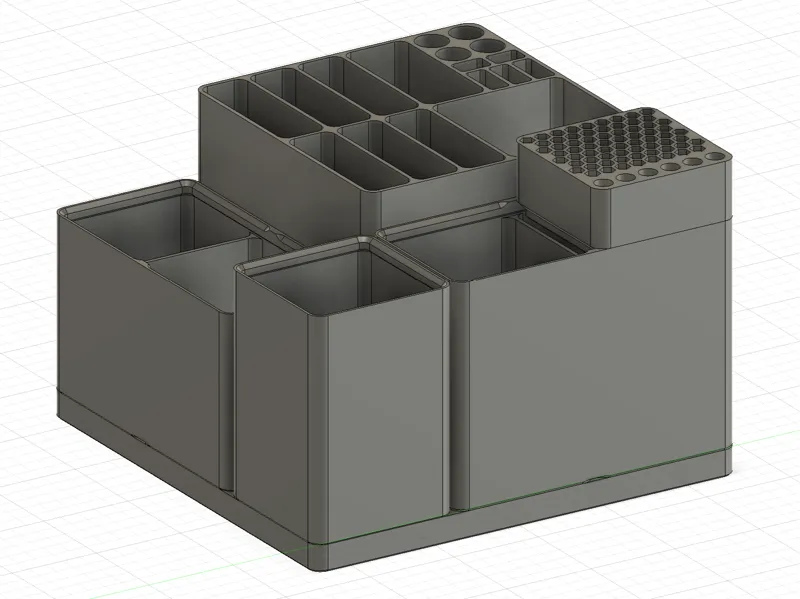 Gridfinity 模块化 3D打印工具收纳 DIY工具收纳