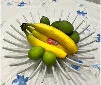 Multiple Plate Profile for base and arms of the fruit bowl