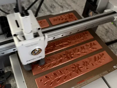 Floral Border Stamps
