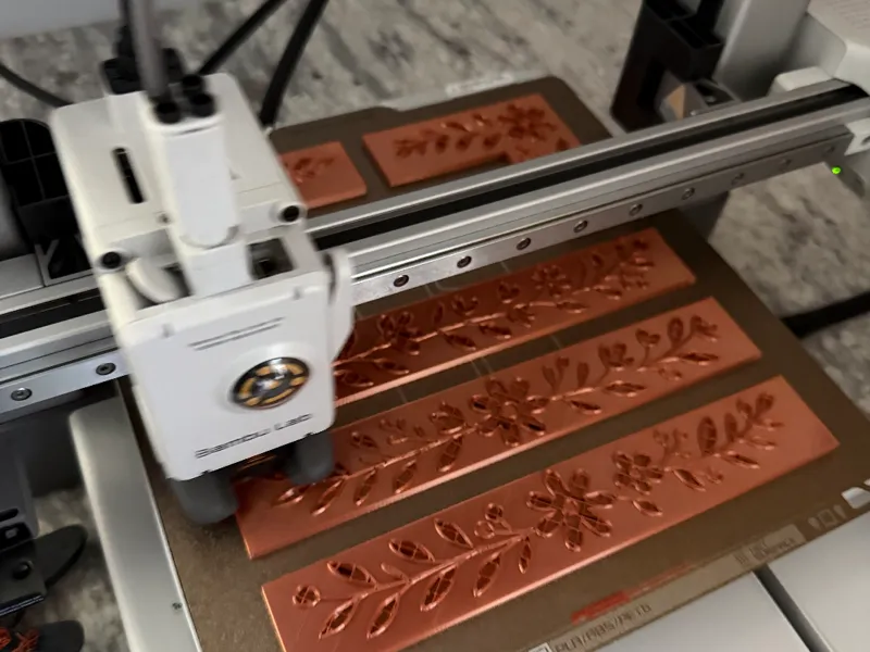 Floral Border Stamps