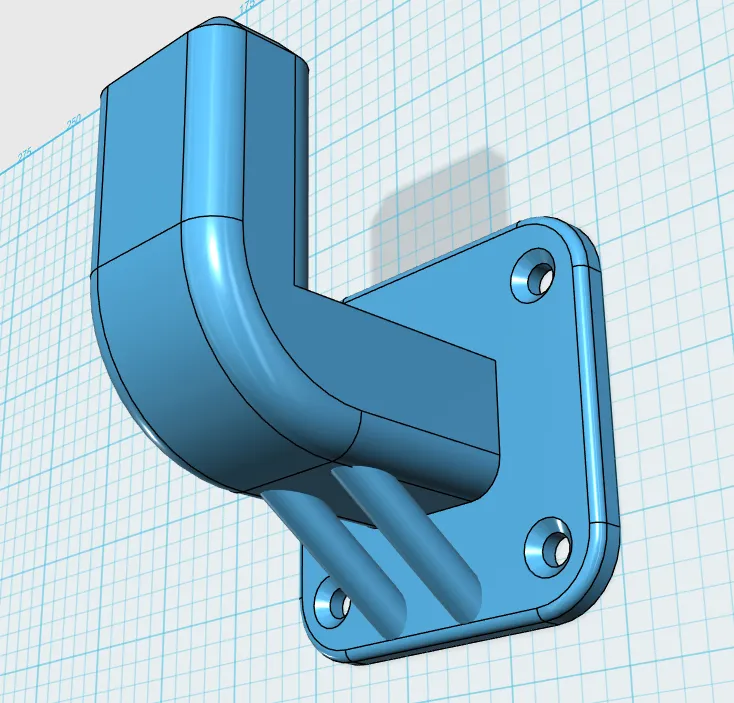 Nokta metal detector wall bracket, holder