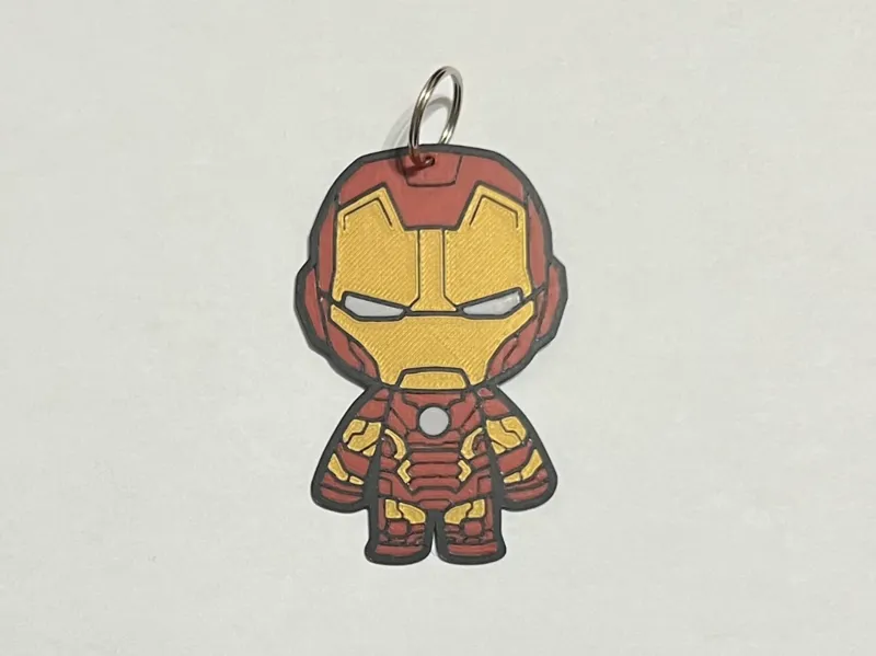 Iron man keychain