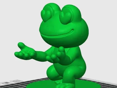 Frog Kneeling Froggy Pen Holder
