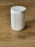 0.24mm layer, 2 walls, 15% infill FuzzySkin Light
