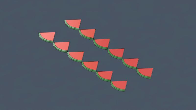 Watermelon kit card