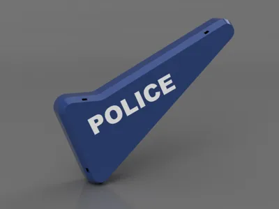 WOOM 3 POLICE UPGRADE KIT POLICE BICYCLE