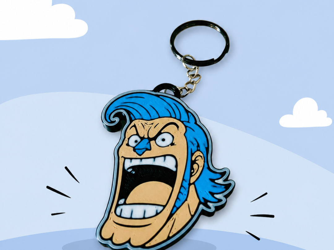 FRANKY from One Piece Keychain