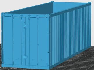 40ft High Cube Hard Open Top Container