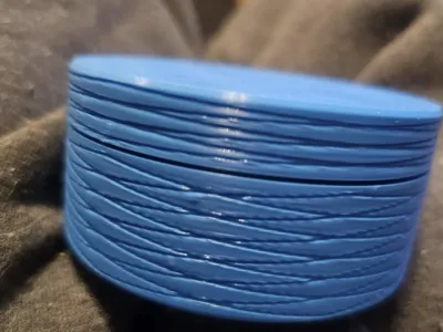 Knurled Jar – Textured Grip Container Small Parts