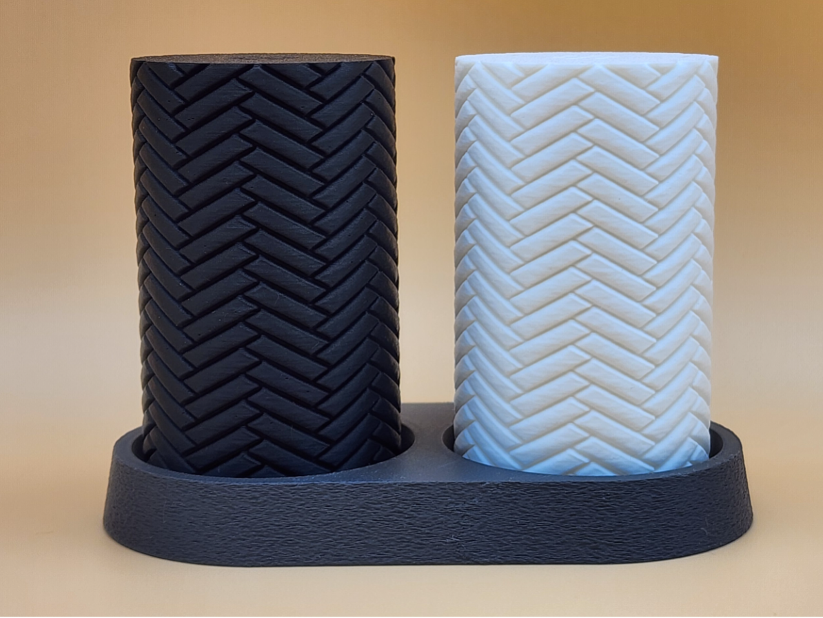 Herringbone Pattern Shaker Set