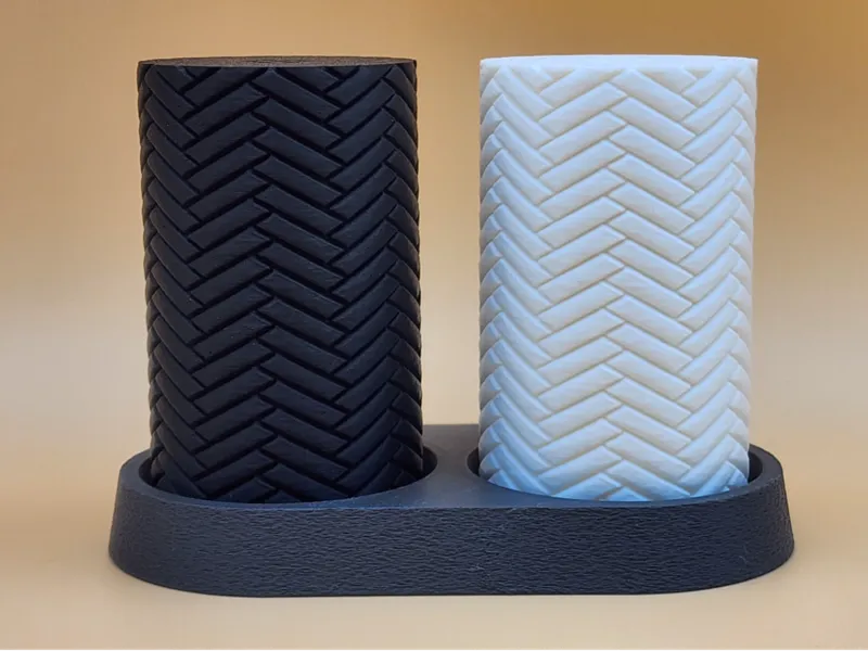 Herringbone Pattern Shaker Set