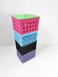Example Boxes with lid 120x100x75