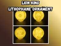 Ornement lithophanie Le Roi Lion — photo 2