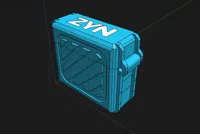 AMS with letters without LOOP 0.12mm layer, 2 walls, 10% in