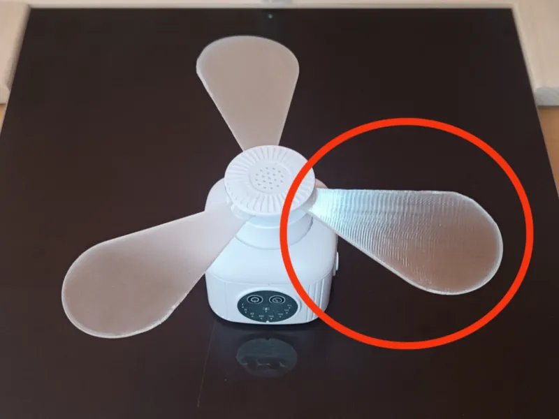 Ersatz-Rotorblatt Ventilator (Modell D01)
