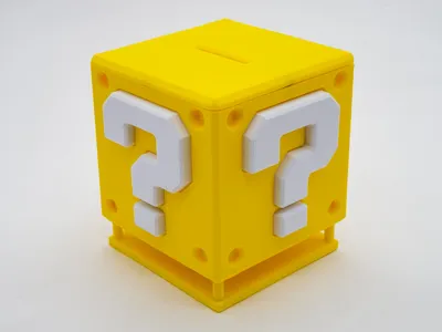 Super mario box piggy bank