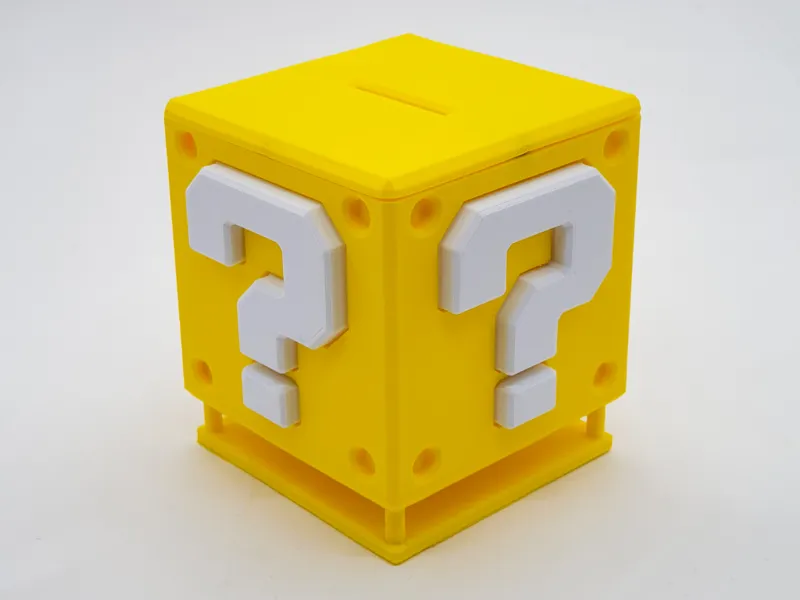 Super mario box piggy bank