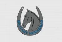 Military Horseman Badge