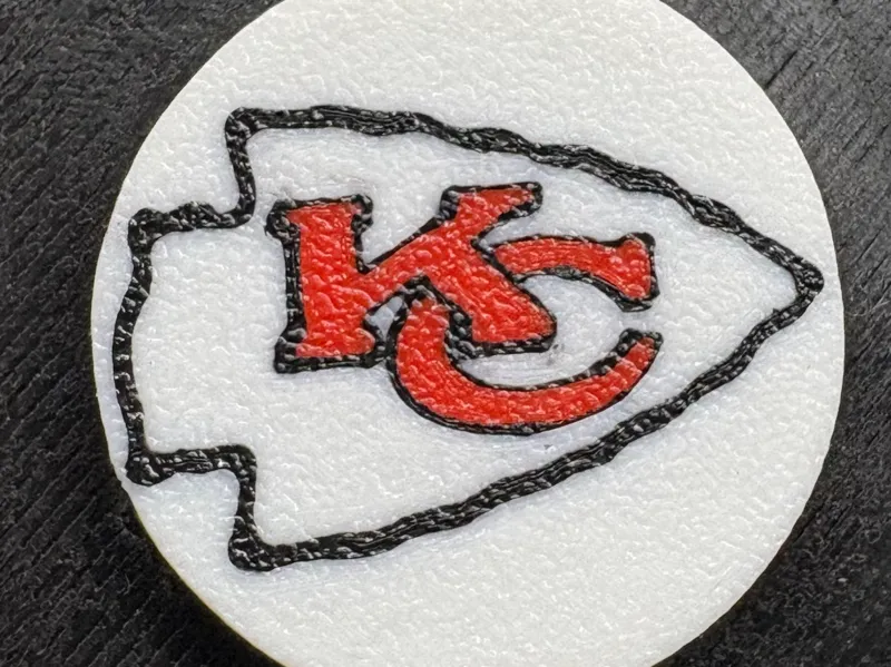 Kansas City Chiefs Golf Ball Marker