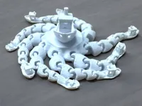 Poulpe Benchy - figurine amusante — photo 1