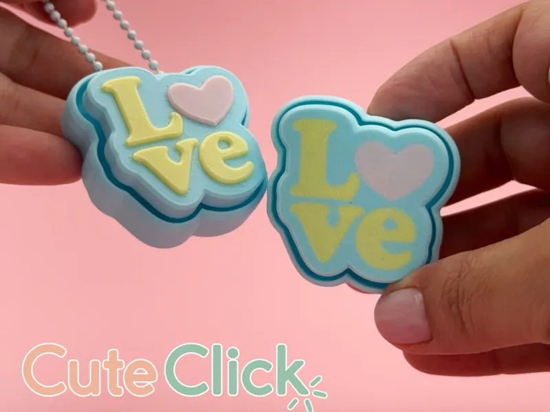 Love – Fidget Clickers Keychains