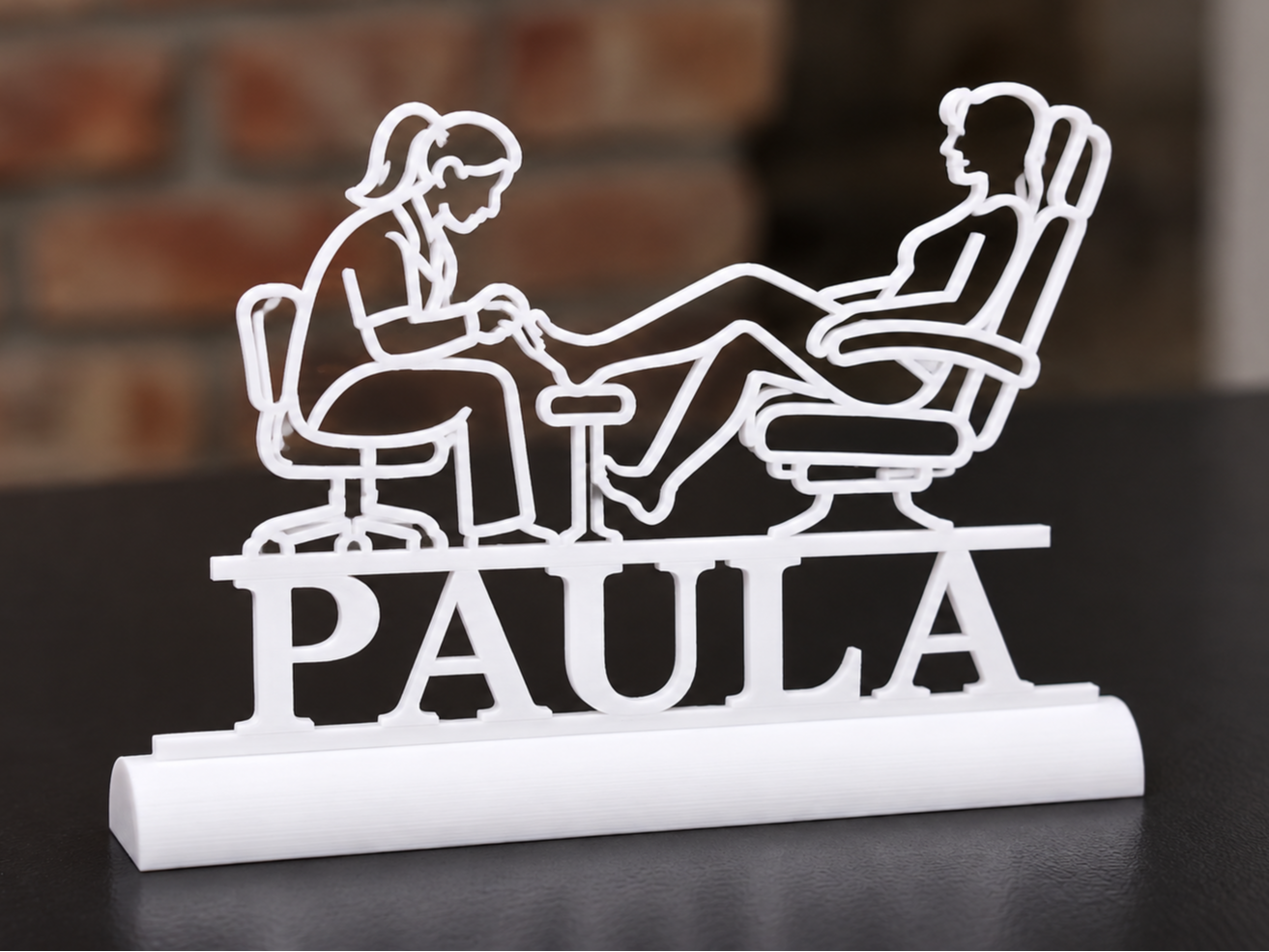 DECORACIÓN PODOLOGA PARA SU CLÍNICA - MUJER - 3D model