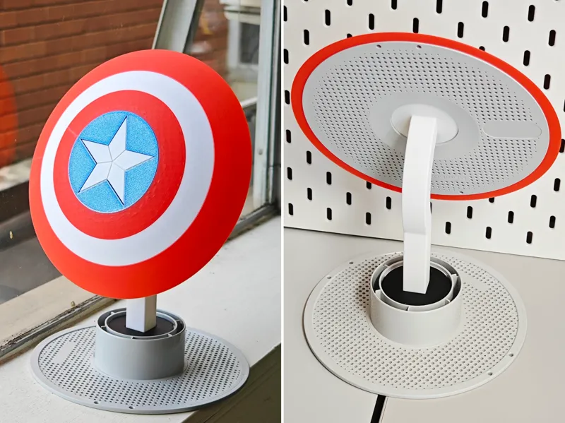 Captain America's Shield using Bambu Lab's Spool
