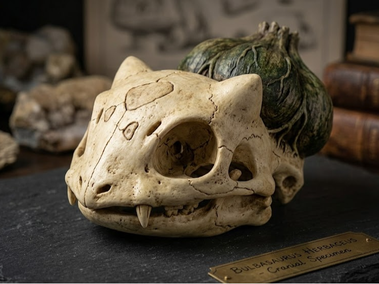 Bulbasaur skull