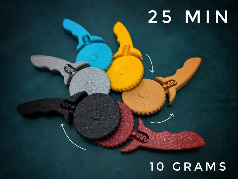 Mini Pizza Cutter Fidget