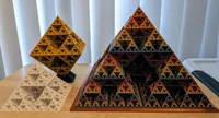 Pyramide fractale de Sierpinski — photo 1