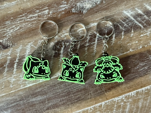 Pokemon Keychain Evolution Pack #2 - Bulbasaur