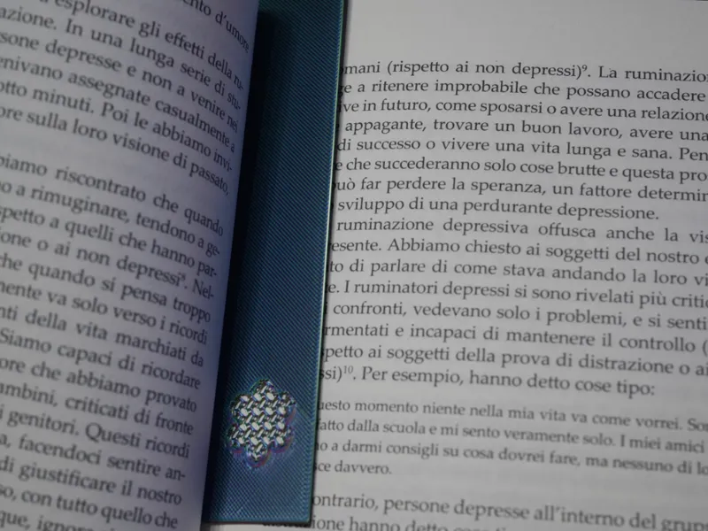 Tricolor bookmark