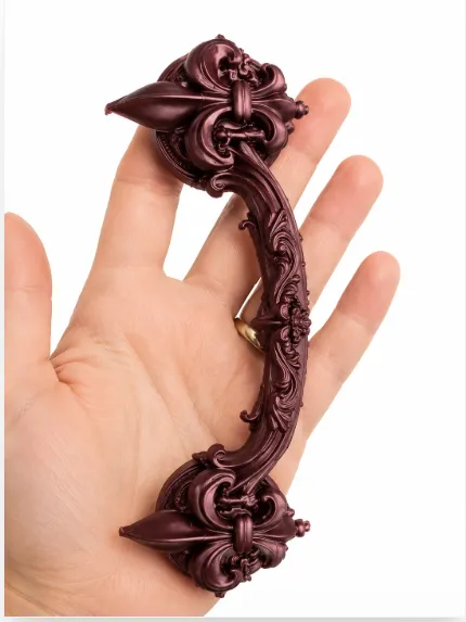 Ornate Victorian Cabinet Handle – 96mm view 4